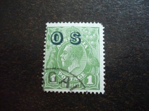 Stamps - Australia - Scott# O7 - Used Part Set of 1 Stamp