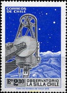 207685 MNH CHILE 1973 OBSERVATORIO LA SILLA - CHILE