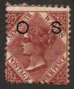 New South Wales O15 Mint never hinged