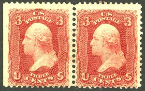 U.S. #65 MINT PAIR OG NH
