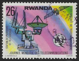 Rwanda #815 (1977), postally used single, cat. $0.50