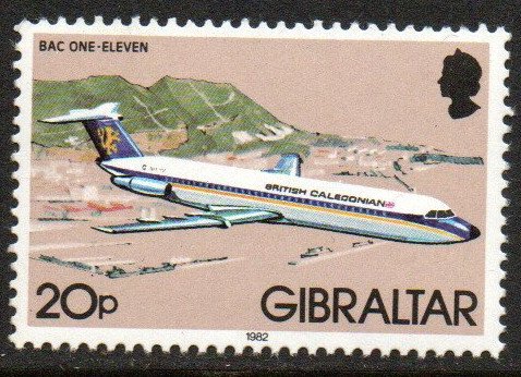 Gibraltar Sc #425 MNH