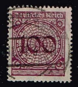 Germany 1923,Sc.#328 used Rentenmark, only numeral
