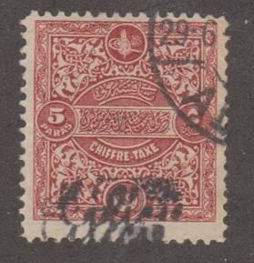 Cilicia - French Colonies Scott #J9 Triple Overprint Stamp - Used Single