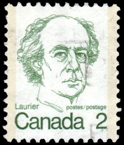 Canada 587 - Used - 2c Sir Wilfrid Laurier (1973) (2) +