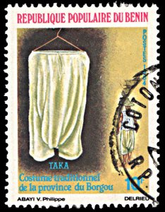 Benin 573, postally used, Traditional Attire