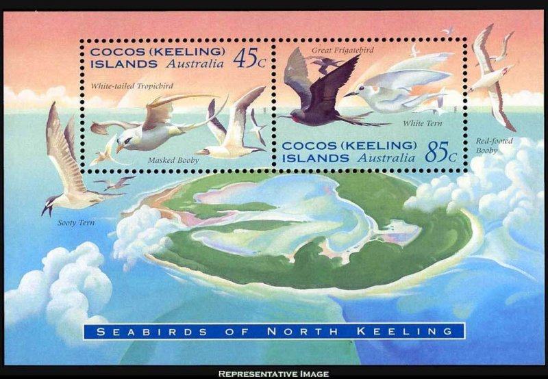 Cocos Islands Scott 301a Mint never hinged.