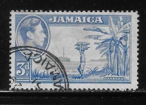 Jamaica 140 3p 1949 Bananas single Used