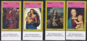 US 845-48 Trust Territories Palau NH VF Christmas Set Of 3