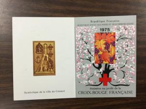 (BJ Stamps) FRANCE, B479a, 1973 semi-Postal complete Booklet. MNH. CV $6.00.