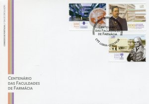 Portugal Education Stamps 2021 FDC Faculties of Pharmacy Centenaries 3v Set