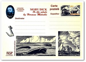 Romania 9 PSC 2004 Moby Dick or the Whale by Herman Melville, Rockwell Kent