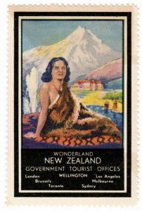 I.B New Zealand Cinderella : Government Tourist Office Wonderland
