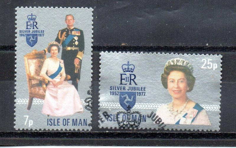 Isle of Man #97-98 used