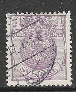 Sweden 69: 4o Arms, used, F-VF