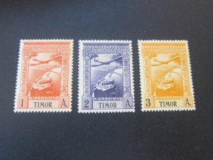 Timor 1938 Sc C1-3 MH