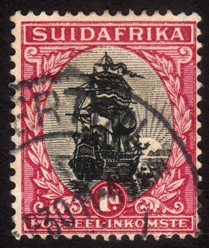 1930, South Africa, 1p, Used, Sc 34