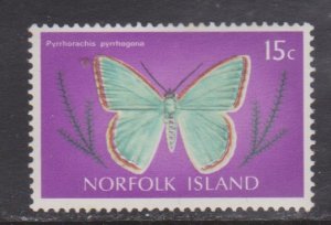 SG185 1977 Norfolk Island Butterflies Moths MNH