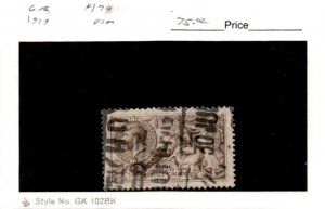 Great Britain, Postage Stamp, #179 Used, 1919 King George (AI)