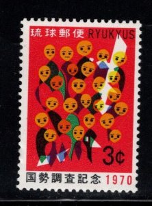 RYUKYU Scott 204 MNH**  1970 Census stamp