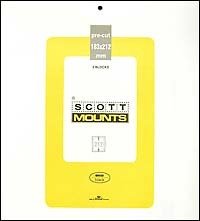 Scott Mounts Black, 183/212  mm (pkg 5) 01002B