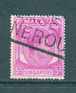 Malaya - Singapore sc# 5 (3) used cat value $1.00