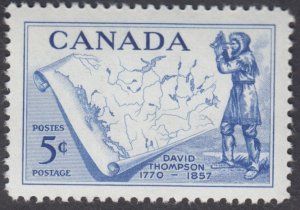 Canada - #370 David Thompson - MNH