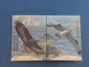 IRAN Portugal Joint 2009 - Bird Eagle Osprey Animal Fauna Nature Stamps MNH Rare