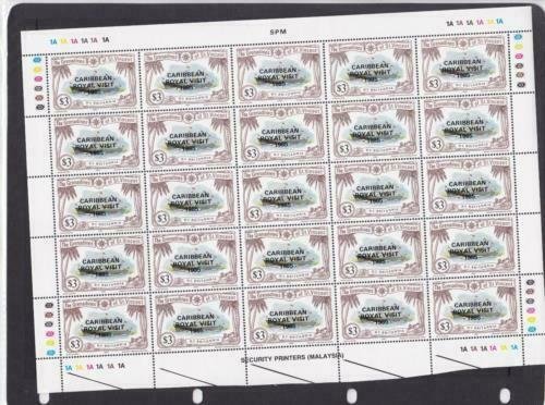 grenadines st vincent mint never hinged half stamps sheet  ref r15094