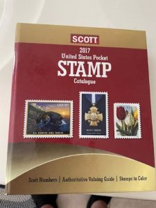 2017 U. S. Pocket Stamp Catalogue by Scott in FULL COLOR