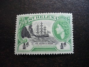 Stamps - St. Helena - Scott# 140 - Mint Hinged Part Set of 1 Stamp