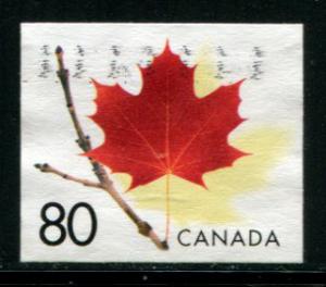 2013 Canada 80c Red Maple Leaf, used cv $0.45