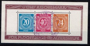 Germany 1946, Sc.#B294, examined,  cv.€170