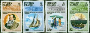 Pitcairn Islands 1986 7th Day Adventist Set of 4 SG292-295 V.F MNH