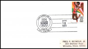 US IOC Session,Los Angeles,CA 1984 Olympics Cancel Cover