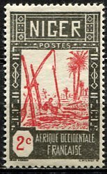 Niger; 1926: Sc. # 30: MHH Single Stamp