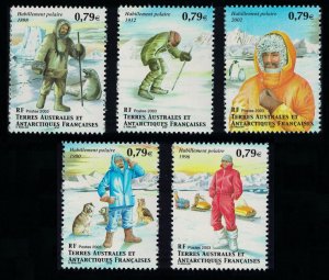 FSAT TAAF Polar Clothing 5v 2003 MNH SG#503-507 MI#515-519