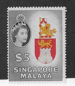 Singapore Sc #42  $5  NH FVF