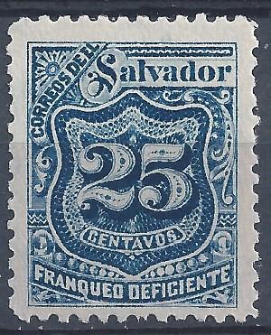 El Salvador - SC# J31 - MNG - SCV$0.25
