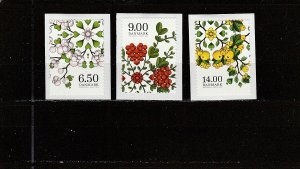 Denmark  Scott#  1694-1696  MNH  (2014 Berries)