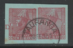 NEW ZEALAND Postal Stationery Cut Out A17P19F21356-