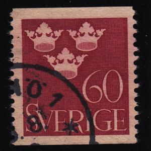 Sweden 282 Three Crowns 1939