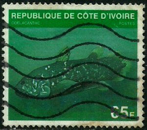 Ivory Coast #521B Used Stamp - Fish (c)