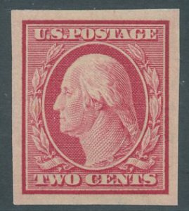 US Scott #344, Mint, XF, Hinged