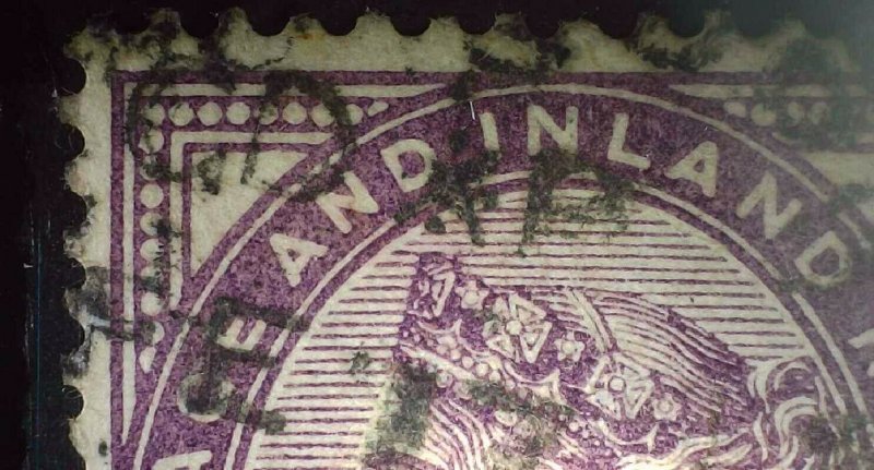 GB 1881 1s SG 173 Used QV 16 DOTS (See detail) (002940)