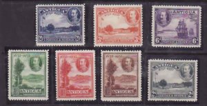 Antigua-Sc#58-63- id13-unused NH og short set to the 5sh-KGV-1921-29-