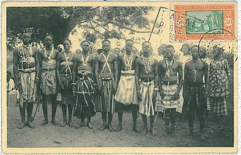 38768 - MAXIMUM CARD: Afrique Occidentale Française French West Africa - ETHNIC