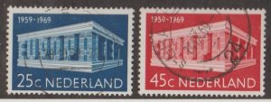 Netherlands Scott #475-476 Stamp - Used Set