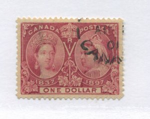 Canada 1897 Jubilee $1 VF used