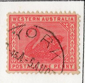 WESTERN AUSTRALIA 76 WMK 70 USED SCV $1.00 BIN $0.40 BIRDS